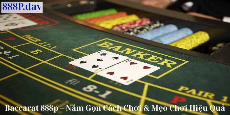 baccarat 888p nắm gọn cách chơi & mẹo chơi