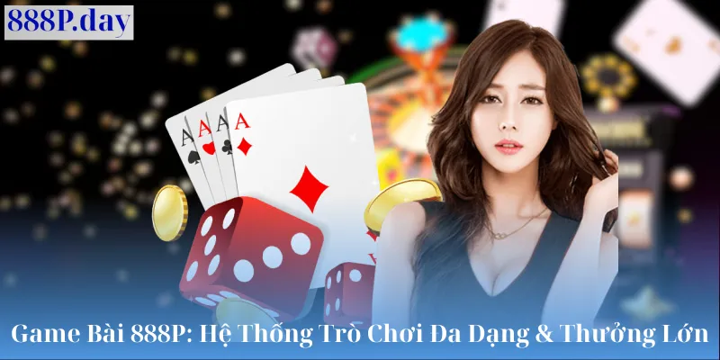 Game bài 888p hệ thống trò chơi đa dạng thưởng lớn