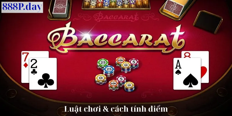 Luật chơi và cách tính điểm baccarat 888p .com